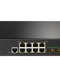 Switch Jaringan 8 Port 2.5G RJ45 4 Port 10G SFP+ L3 Managed SR-S25G3412F 1U Rack Mount