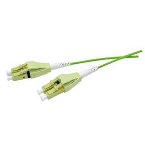 KEXINT fabrication FTTH LC/UPC 2.0mm Uniboot OM5 <span class=keywords><strong>prix</strong></span> usine multimode <span class=keywords><strong>fibre</strong></span> 3m LSZH vert Dulplex cordon de raccordement à <span class=keywords><strong>fibre</strong></span> optique - Product Image 4