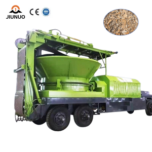 Broyeur de souches forestier diesel 20t avec garantie 1 an, broyeur de bois, concasseur de racines d'arbres, broyeur de produits avec boîte de vitesses et roulement - Product Image 1