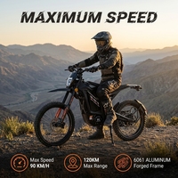 Nouveau Vélo Électrique Routier 2026 Économique Light Bee X Homologué Route Sur Ron L1e Ultra Bee 10000W 72V