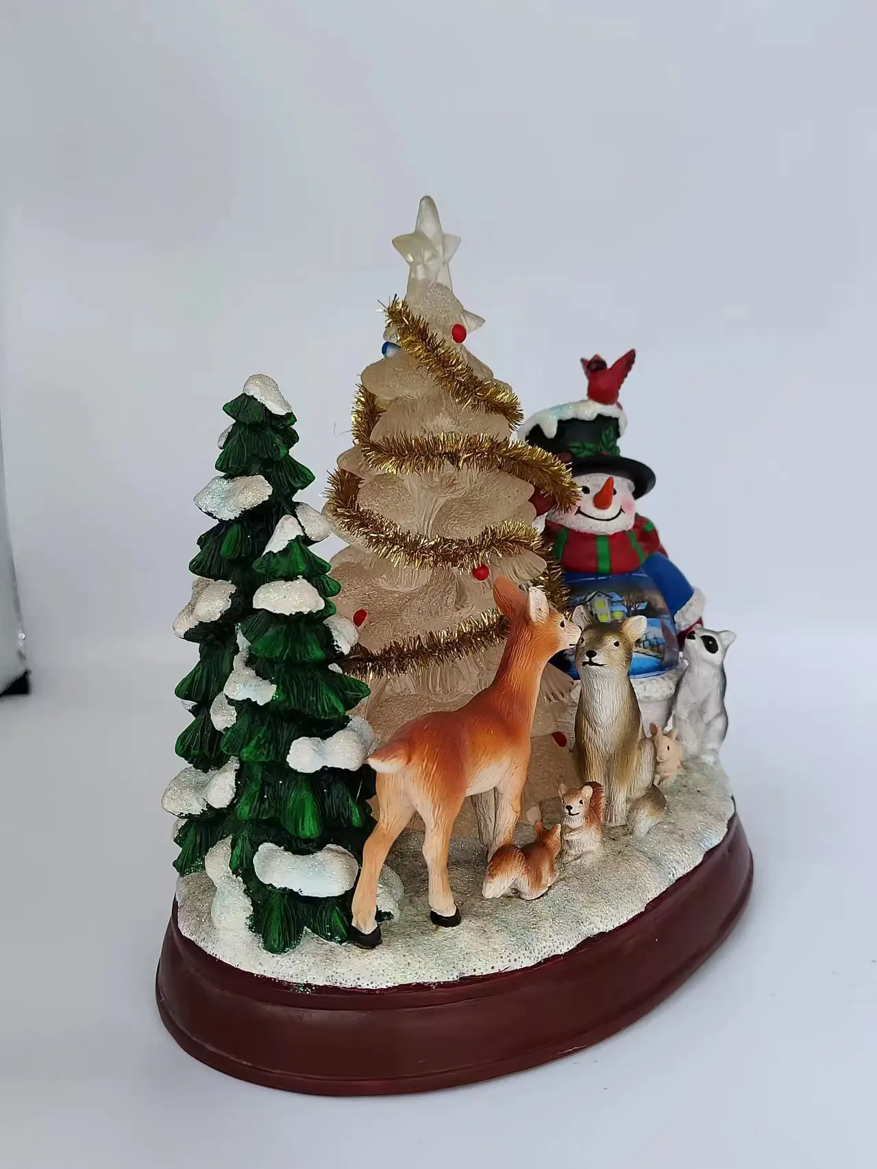 المصنوعات مخصصة مباشرة شجرة عيد الميلاد ثلج المنزل الحلي الديكور الحرف الهدايا
