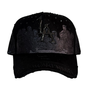 Gorra de béisbol de alta calidad para hombre, estilo A-Frame de 5 paneles, con corona media curvada, bordada, visera de ante negro y estilo deportivo - Product Image 2