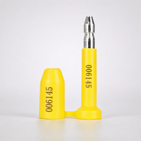Scellé à boulon haute sécurité auto-verrouillant ISO 17712 pour conteneurs de transport de marchandises