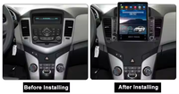 Sistema Android 2.5D, RAM 2G, ROM 32G, Reproductor de Video para Auto Chevrolet Cruze 2009-2014, Autoradio, Navegación GPS, Estéreo, Wifi