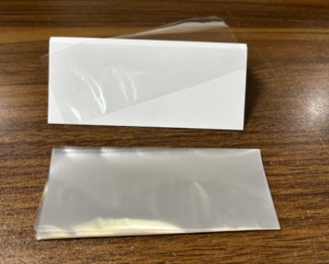Custom OEM logo Organic Cellulose Transparent Glass <b>Rolling</b> Paper for Smoking - Product Image 1