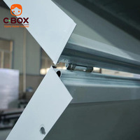 Maison préfabriquée pliable Cbox, installation rapide, dortoir de chantier, maison modulaire pliable en conteneur