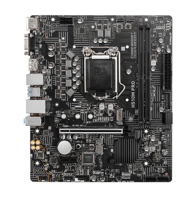 MS LGA 1200 Motherboard H510M Plus BOMBER H510 COCLEX 5 M PLUS V2 V3 H510M-B H510M-A H510M Pro-E 10th 11th Gen DDR4 Motherboard