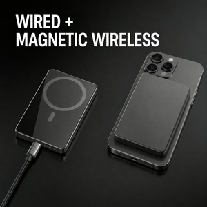 Cargador Inalámbrico Magnético de 5000mAh, Batería <span class=keywords><strong>Externa</strong></span> Recargable Compacta para iPhone 18 Pro Max 17 16 15 14 13 - Product Image 4