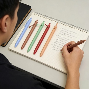 ปากกา Yf Pen Plastic Wave ขนาดหัวเขียน 0.7 มม. หมึกสีดำ/น้ำเ<span class=keywords><strong>ง</strong></span>ิน ปากกาเจลและปากกาลูกลื่นแบบใหม่ - Product Image 2