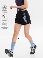 Shorts de sport légers et respirants à séchage rapide pour femme, course à pied, yoga, tennis, longueur cuisse, en nylon et élasthanne