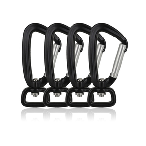 Jensan acclamato 5kn moschettone girevole in alluminio Multi-strumento gancio a scatto per guinzaglio cane per l'estrazione - Product Image 1