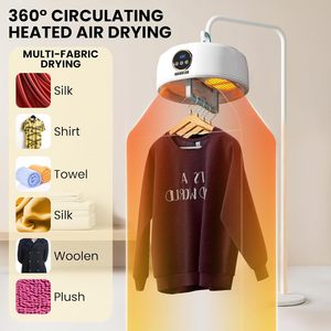 Sèche-linge électrique automatique portable, design compact et pliable, avec boîtier en plastique, pour usage domestique et hôtelier, capacité de 5 kg - Product Image 4
