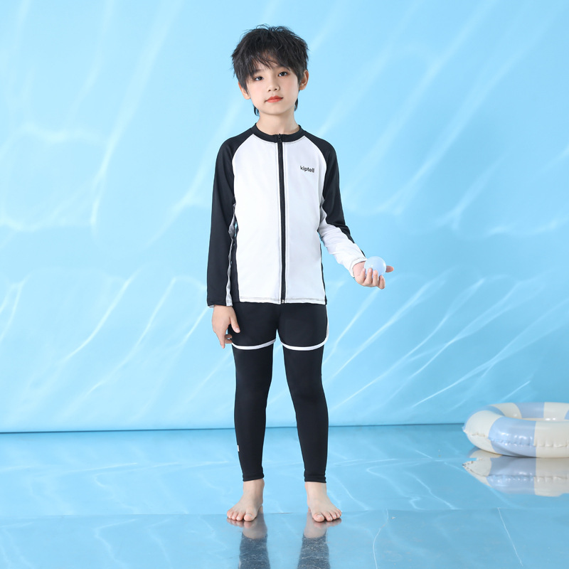 Ensemble trois pièces blanc garçon