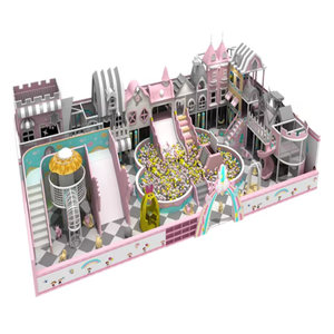 Château d'enfants le plus chaud jouer fête zone centrale toboggan équipement de terrain de jeu intérieur ensemble d'équipement de jeu doux <span class=keywords><strong>parc</strong></span> pour enfants - Product Image 5