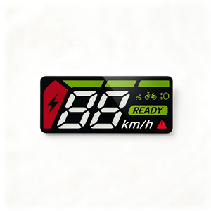 Autocollant graphique personnalisé OEM pour panneau de commande de vélo, autocollant tactile, étiquette auto-adhésive avant, impression sérigraphique PVC PET - Product Image 1