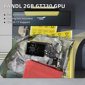 Tarjeta Gráfica GeForce VGA GT730 de 4GB DDR3 con Ventilador, Nueva GPU para Juegos y Aplicaciones de Escritorio, Memoria de Video DDR3 - Product Image 2