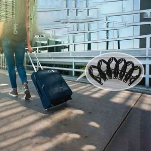 Travel Clothes Hangers Portable Lightweight Folding Clothes Non-Slip Folding Hangers Drying Rack Travel Access - Product Image 2