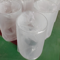 Tube en verre de quartz transparent haute pureté 99,99 % OD200.2 WT3.6 L313 avec services de cintrage/soudage/découpe pour usage en laboratoire et en four