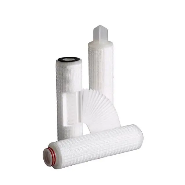 Food and Beverage Filtration 30inch 40inch Length Standard Pleated PES PS Filter Cartridge