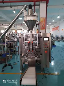 Otomatik biber tozu/soya sütü/un/toz kahve 1kg paketleme makinesi kılıfı paketleme makinesi