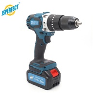 JSPERFECT Vente en gros de perceuse sans fil rechargeable à batterie Li-ion avec fonction d'impact