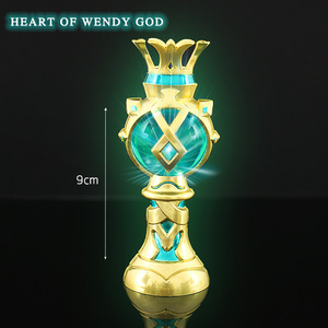 Póster de juego Xiao y Venti, desplazamiento para dormitorio, decoración familiar moderna, conjunto de metal <span class=keywords><strong>Genshin</strong></span> <span class=keywords><strong>Impact</strong></span> - Product Image 2