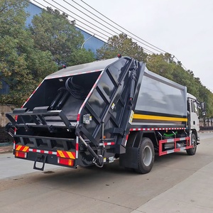 Camión Compactador <span class=keywords><strong>de</strong></span> Basura <span class=keywords><strong>de</strong></span> Alta Eficiencia SHACMAN L3000, Vehículo <span class=keywords><strong>de</strong></span> Servicio Pesado con Cargador Trasero para <span class=keywords><strong>Residuos</strong></span> Sólidos <span class=keywords><strong>Urbanos</strong></span> - Product Image 2