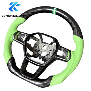 Volante de Fibra de Carbono Forjado Personalizado para <span class=keywords><strong>Honda</strong></span> <span class=keywords><strong>CRV</strong></span> HR-V Civic 11th <span class=keywords><strong>Type</strong></span> <span class=keywords><strong>R</strong></span> FL5 SI Acura Integra 2016 2017 2022 <span class=keywords><strong>2023</strong></span> - Product Image 6