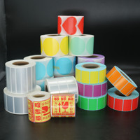 Rouleau d'étiquettes thermiques directes argentées 50 mm de largeur, imperméables, résistantes aux rayures et à l'usure, personnalisables en PET pour supermarchés et épiceries