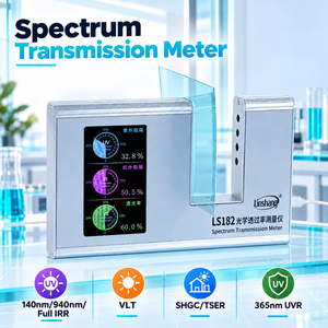 Analyseur de transmission spectrale Linshang LS182 pour films de verre, test UV IR VLT TSER et SHGC jusqu'à 47 mm - Product Image 2