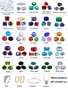 스파클 사각형 주요 돌 반지 Moissanite 보석 웨딩 골드 반지 남자 - Product Image 4