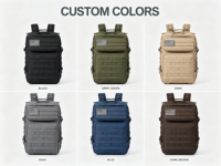 Tas Ransel Taktis Oxford 900D Anti Air untuk Camping, Sekolah, Perjalanan, Fitness, Trekking 45L untuk Pria Wanita