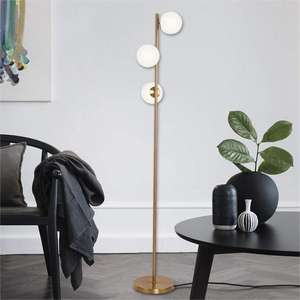 <span class=keywords><strong>Lampe</strong></span> de sol e27 pour salon, salon personnalisé, salon, salle à manger, or, chaud, chambre à coucher, fer blanc, maison moderne - Product Image 1