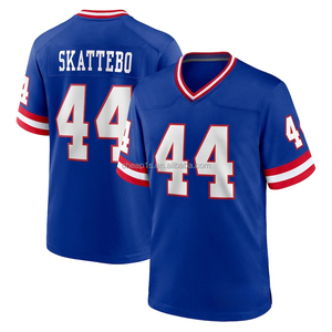 Jersey de Fútbol Americano de los New <span class=keywords><strong>York</strong></span> Giants Bordado al por Mayor # 44 Cam Skattebo # 1 Malik Nabers # Uniforme de Fútbol Americano Jaxson Dart 6 - Product Image 2