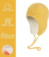 Gorro de lana cálido Unisex, gorro de invierno suave con orejeras, a prueba de viento, esquí, nieve, ciclismo, gorro de Calavera, forro para casco