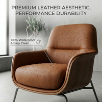 Großhandel Synthetisches Leder Kunstleder Polsterstoff Gemütlicher Touch von Premium-Samt für Vintage Mode Sofa Möbel