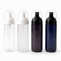 Flacon pulvérisateur rond en PET de 100 ml et 120 ml, imprimé en sérigraphie, pour brume fine, protection solaire, hydratant et nourrissant