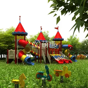 Moetry Kids Park Spielplatz Design Große Spielgeräte im Freien Vergnügung spiels truktur