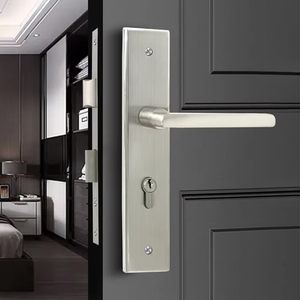 Nhà Máy bán hàng trực tiếp cao an ninh cửa xử lý với tấm Lỗ mộng cửa đòn bẩy xử lý ổ khóa - Product Image 4