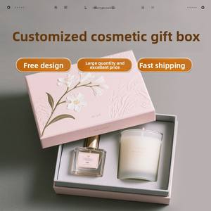 Tiptik Toussaint Perfume & Skin Care Cosmetics Gift Box-Customized Eco-Friendly Recycled <b>Materials</b> <b>Packaging</b> - Product Image 1
