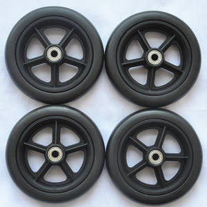 6 इंच पीपी बच्चे घुमक्कड़ ईवा पहियों, ईवा पु फोम रबर पहिया - Product Image 3