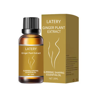 Huile Amincissante en Gros, Drainage Ventre <span class=keywords><strong>Anti</strong></span>-<span class=keywords><strong>Cellulite</strong></span>, Huile de Massage Minceur 100% Naturelle Composée, Huile Essentielle de Gingembre - Product Image 1