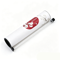 Conteneur à sushi écologique de qualité alimentaire, biodégradable, boîte cylindrique en papier kraft, emballage en tube de papier pour sushi