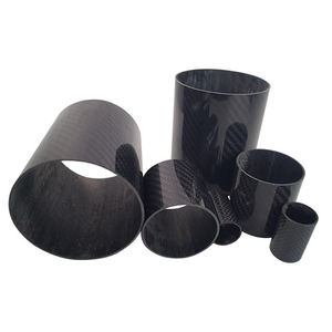Tubo de fibra de carbono 3k de sarga de gran diámetro de 200/300/400mm de alta resistencia para plantación industrial y agrícola - Product Image 3