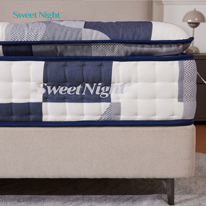 OEM ODM Qualitäts-Hybridmatratze King-Size <span class=keywords><strong>Memory</strong></span>-Schaum Hersteller Orthopädische Latex-Pillow-Top Taschenfederkernmatratzen Roll-in-Box - Product Image 4