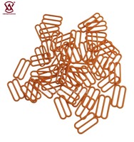 Sangle en plastique recyclable en forme de 8, boucle coulissante colorée, boucle en plastique de 20 mm pour sac à main