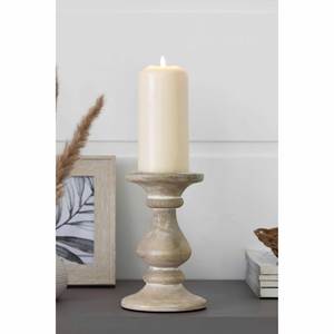 Bougeoir en bois de manguier pour centre de table Décoration Candélabre de haute qualité avec bougeoir à 5 bras Best-seller - Product Image 1