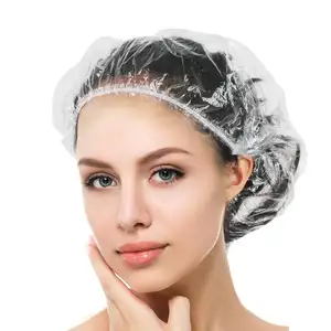 도매 방수 살롱 헤어 드라이 처리 일회용 Showercap 사용 호텔 관광 스파