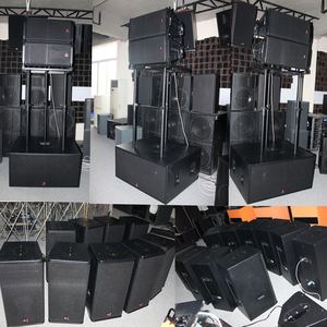 T.I 프로 오디오 프로 무대 음향 기기 미니 방수 싱글 12 인치 투웨이 라인 어레이 스피커 콘서트용 - Product Image 5