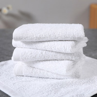 Ensemble de serviettes de bain pour le visage et les mains de l'hôtel 5 étoiles, logo personnalisé, 100% coton, séchage rapide, tissées, blanches, serviettes de bain de spa